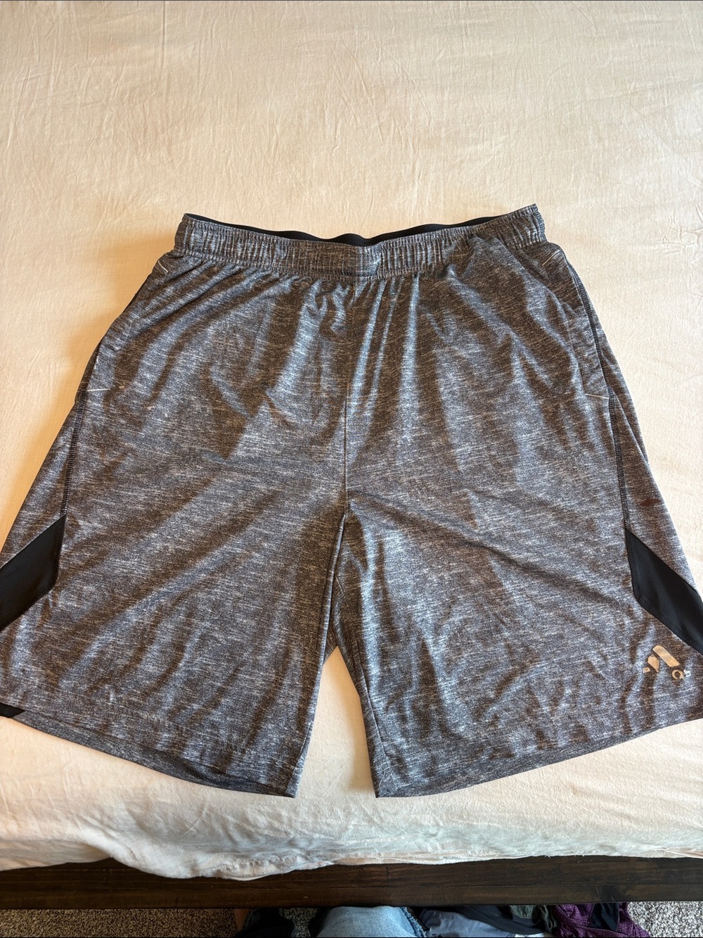 Adidas Men's Gray Athletic Basketball Shorts (2/$10)